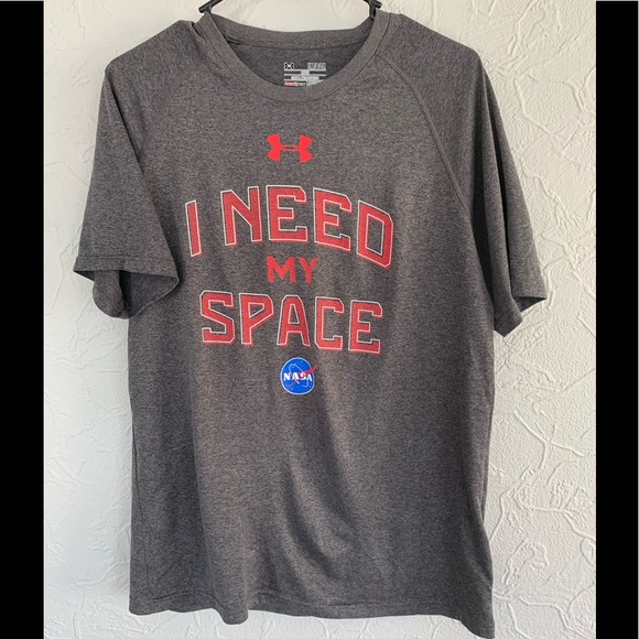 Under Armour Shirts Under Armour Heat Gear Nasa Need My Soace